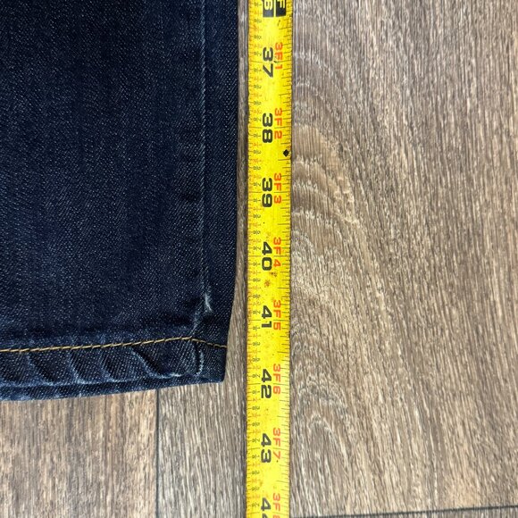 Levi's 541 Jeans Men's 34x32 Dark Wash Athletic Fit Stretch Denim Red Tab - Picture 8 of 9